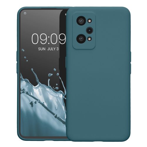 Pouzdro Kwmobile pro Realme GT Neo 3T, silikonové, zelené, 59246.57