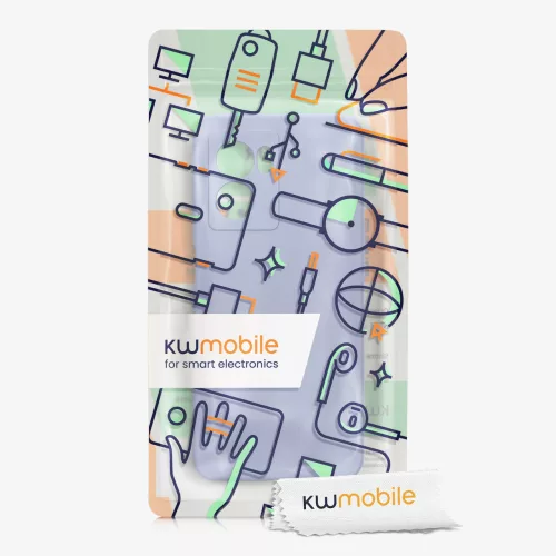 Pouzdro Kwmobile pro OPPO A77, silikonové, modré, 59245.139