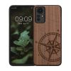 Pouzdro Kwmobile pro Xiaomi Redmi Note 12S, hnědé, dřevo/silikon, 60692.01