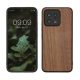 Pouzdro Kwmobile pro Xiaomi 13 5G, hnědé, dřevo/silikon, 60700.18