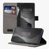 Pouzdro Kwmobile pro Xiaomi Redmi Note 12 Pro 5G, šedé/černé, textilní/silikonové, 60736.22
