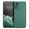 Pouzdro Kwmobile pro Xiaomi Redmi Note 12S, zelené, silikonové, 60710.14