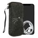 Kryt Kwmobile Universal XL – 6,8", textilie, šedo/bílá, 49866.4.13