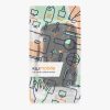 Kryt Kwmobile Universal XL – 6,8", textilie, šedo/bílá, 49866.4.13