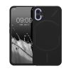 kwmobile Case for Nothing Phone 1, silikonové, černé, 59912.01