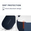 kwmobile pouzdro pro Xiaomi Redmi Buds 4 Pro, silikonové, modré, 59289.17