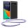 Nárazník kwmobile pro Google Pixel 6, silikonový, průhledný/fialový, 55596.108