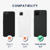 Nárazník kwmobile pro Google Pixel 4a 5G, silikonový, průhledný/fialový, 53652.108