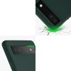 kwmobile pouzdro pro Google Pixel 6a, silikonové, zelené, 58053.169