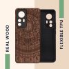 kwmobile Pouzdro pro Xiaomi 12T/12T Pro, dřevo, hnědé, 60150.04