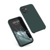 kwmobile pouzdro pro Apple iPhone 12 Mini, silikonové, zelené, 52640.171