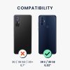 kw pouzdro na mobil pro TCL 30 E/30 SE, silikonové, oranžové, 57707.150