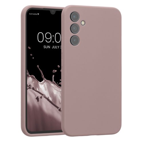 Pouzdro Kwmobile pro Samsung Galaxy A34 5G, fialové, silikonové, 60807.236