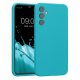 Pouzdro Kwmobile pro Samsung Galaxy A34 5G, světle modré, silikonové, 60807.205