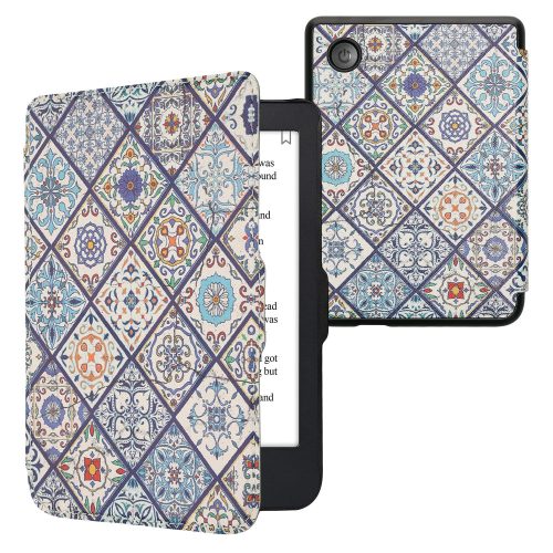 kwmobile pouzdro pro Kobo Clara 2E, Ekologická kůže, Multicolor, 60056.25
