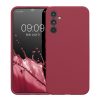 Pouzdro Kwmobile pro Samsung Galaxy A34 5G, červené, silikonové, 60807.209