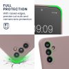 Pouzdro Kwmobile pro Samsung Galaxy A54 5G, fialové, silikonové, 60795.236