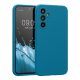 Pouzdro Kwmobile pro Samsung Galaxy A54 5G, modré, silikonové, 60795.228