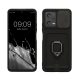 Pouzdro Kwmobile pro Xiaomi Redmi Note 12 5G/Poco X5, černé, silikonové, 61182.01
