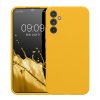 Pouzdro Kwmobile pro Samsung Galaxy A34 5G, žluté, silikonové, 60807.165