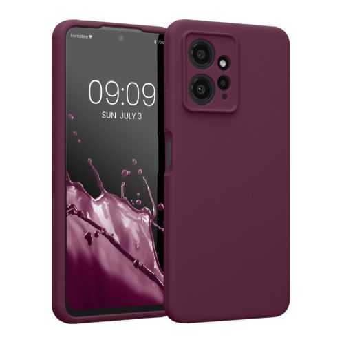 Pouzdro Kwmobile pro Xiaomi Redmi Note 12, fialové, silikonové, 61180.187