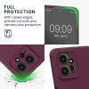 Pouzdro Kwmobile pro Xiaomi Redmi Note 12, fialové, silikonové, 61180.187