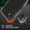 Pouzdro Kwmobile se šňůrkou na krk pro Samsung Galaxy A14 5G, průhledné/černé, silikonové, 61193.03