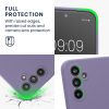 Pouzdro Kwmobile pro Samsung Galaxy A54 5G, fialové, silikonové, 60795.222