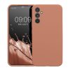 Pouzdro Kwmobile pro Samsung Galaxy A34 5G, tmavě krémové, silikonové, 60807.237