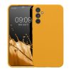 Pouzdro Kwmobile pro Samsung Galaxy A34 5G, oranžové, silikonové, 60807.191