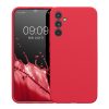 Pouzdro Kwmobile pro Samsung Galaxy A34 5G, červené, silikonové, 60807.238