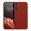 Pouzdro Kwmobile pro Samsung Galaxy A34 5G, červené, silikonové, 60807.248