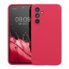 Pouzdro Kwmobile pro Samsung Galaxy A54 5G, červené, silikonové, 60795.238