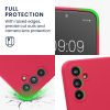 Pouzdro Kwmobile pro Samsung Galaxy A54 5G, červené, silikonové, 60795.238