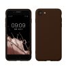 Pouzdro Kwmobile pro Apple iPhone SE (2022)/iPhone SE (2020)/iPhone 8, hnědé, silikonové, 49979.247