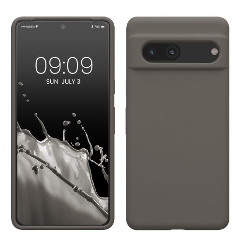 kwmobile pouzdro pro Google Pixel 7, silikonové, šedé, 59451.155