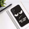 Pouzdro Kwmobile pro Samsung Galaxy A34 5G, černé/bílé, silikonové, 61245.01