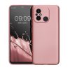 Pouzdro Kwmobile pro Xiaomi Redmi 12C, růžové, silikonové, 61262.31