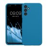 Pouzdro Kwmobile pro Samsung Galaxy A14 5G, modré, silikonové, 60808.224