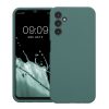 Pouzdro Kwmobile pro Samsung Galaxy A14 5G, světle zelené, silikonové, 60808.207