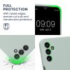 Pouzdro Kwmobile pro Samsung Galaxy A14 5G, světle zelené, silikonové, 60808.2