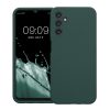 Pouzdro Kwmobile pro Samsung Galaxy A14 5G, zelené, silikonové, 60808.171
