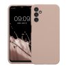 Pouzdro Kwmobile pro Samsung Galaxy A14 5G, světle růžové, silikonové, 60808.52