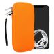 Kryt Kwmobile Universal XXL - 7", neopren, oranžová, 46188.5.69