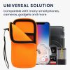 Kryt Kwmobile Universal XXL - 7", neopren, oranžová, 46188.5.69