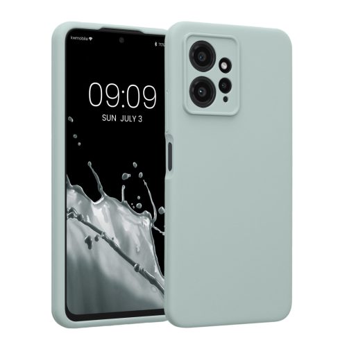 Pouzdro Kwmobile pro Xiaomi Redmi Note 12, světle zelené, silikonové, 61180.2