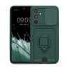 Pouzdro Kwmobile pro Samsung Galaxy A54 5G, tmavě zelené, silikonové, 61339.169