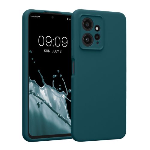 Pouzdro Kwmobile pro Xiaomi Redmi Note 12, modré, silikonové, 61180.57