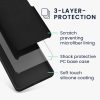 Pouzdro Kwmobile pro Motorola Edge 40 Pro/Edge Plus (2023), černé, silikonové, 61344.01
