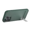 Kryt Kwmobile pro Apple iPhone 14 Pro Max, tmavě zelený, plastový, 61347.8